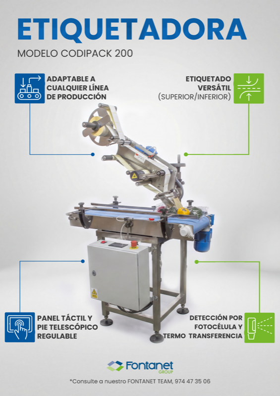 Etiquetadora Codipack 200